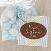 Its A Boy Personalized Baby Shower Party Favor Tag   8328