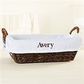 Personalized Wicker Baby Baskets  - 9146