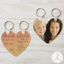 Friendship hot sale quote keyrings