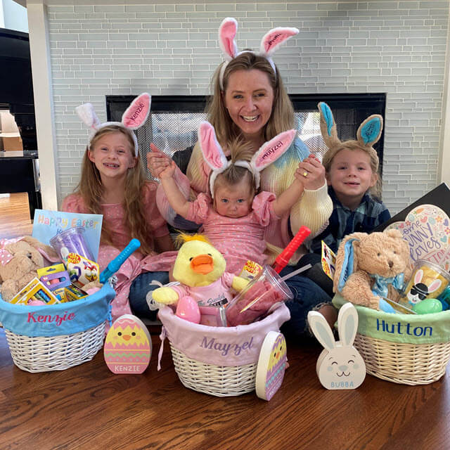 Beverley Mitchell's Easter Baskets for Kids