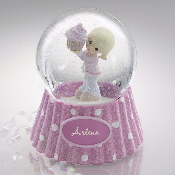 First birthday hot sale snow globe