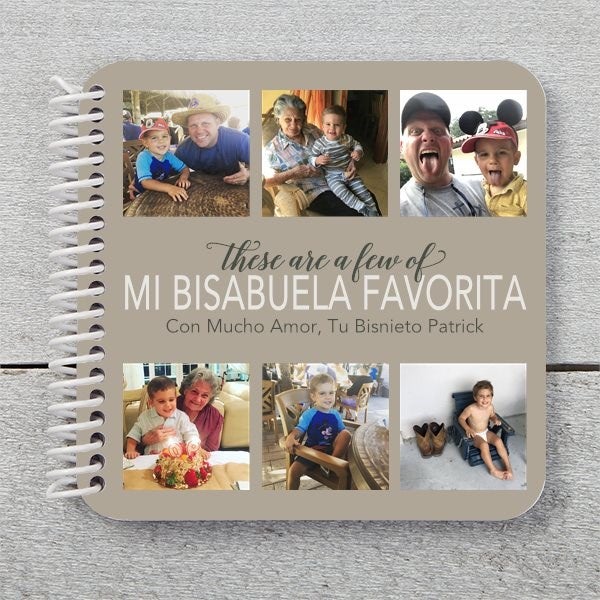 My Favorite Things Soft Cover Personalized Mini Photo Book