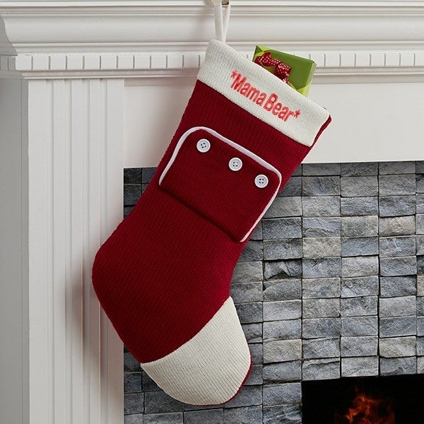 Mama bear best sale christmas stocking