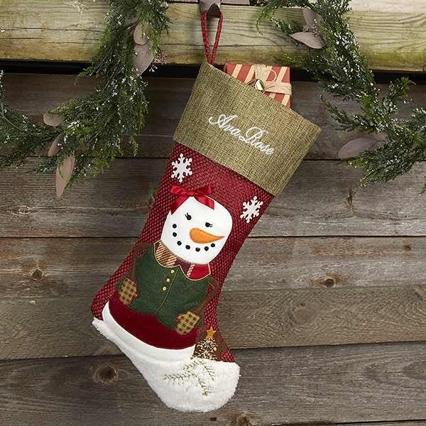 Santa Personalized Christmas Stocking + Reviews