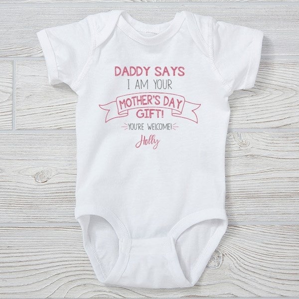 Mother's day baby clothes hotsell