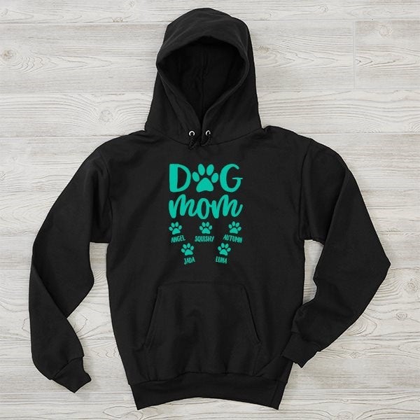 Dog Mom Personalized Adult Sweatshirts