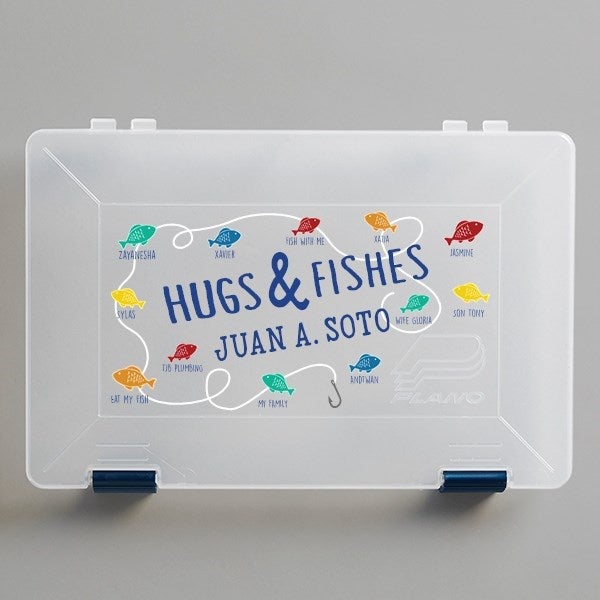 Hugs & Fishes Personalized Plano Tackle Fishing Box - Customer Reviews