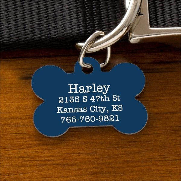 Heart Personalized Dog ID Tag Pet Expressions