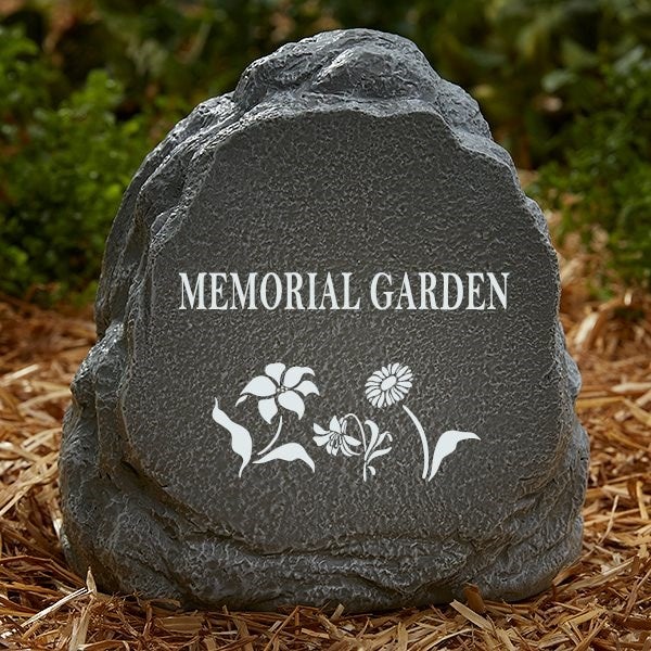 Custom Memorial Stone | Memorial Plaque | Temporary Grave Marker | Personalized Memorial 2024 Garden Stone | Sympathy Gift | INDOOR OUTDOOR Use