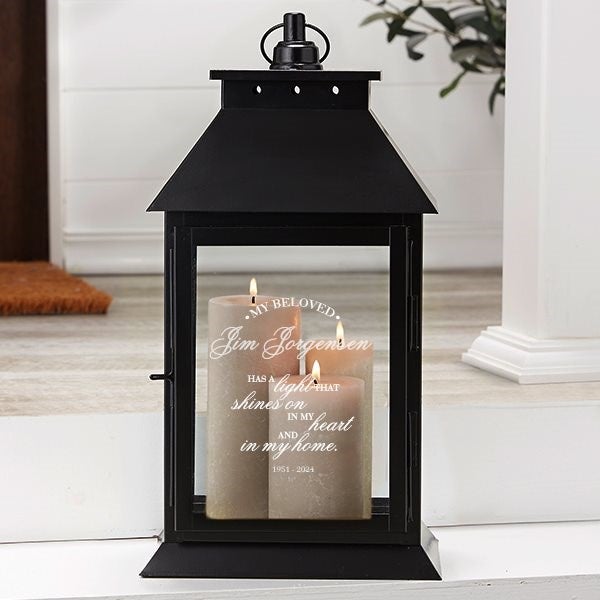 Remember your deceased loved one outlets with this In Memory Of Lantern