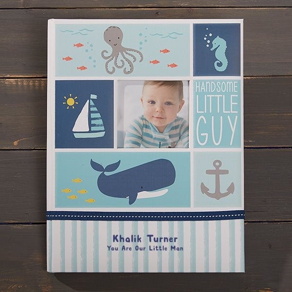 Under The Sea Baby Boy Personalized buy Memory Book