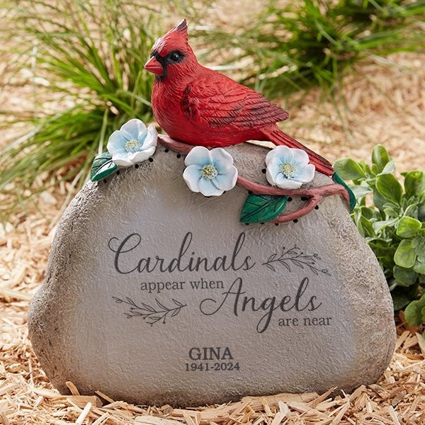 Bird Watching Cardinal Bird Garden Gift store Family Name Custom Personalized Sign