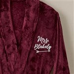 19219 - Mr. & Mrs. Embroidered Luxury Fleece Robes