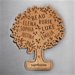 39229 - Family Tree Of Life Personalized Wood Magnet