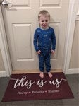 23594 - This is Us Personalized Doormats