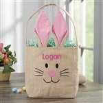 22576 - Bunny Face Personalized Easter Treat Bag